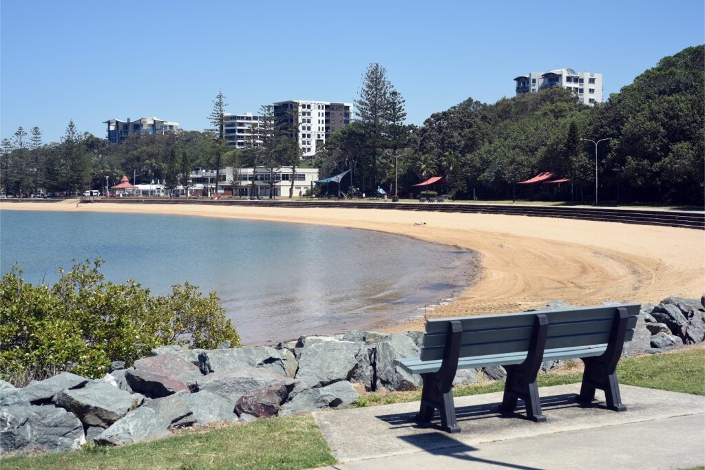 Suttons Beach, one of the best beaches in Brisbane