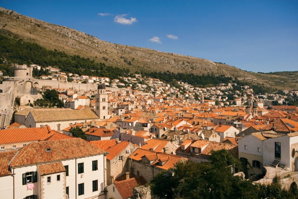 Beautiful landscape of Old Town Dubrovnik, Croatia