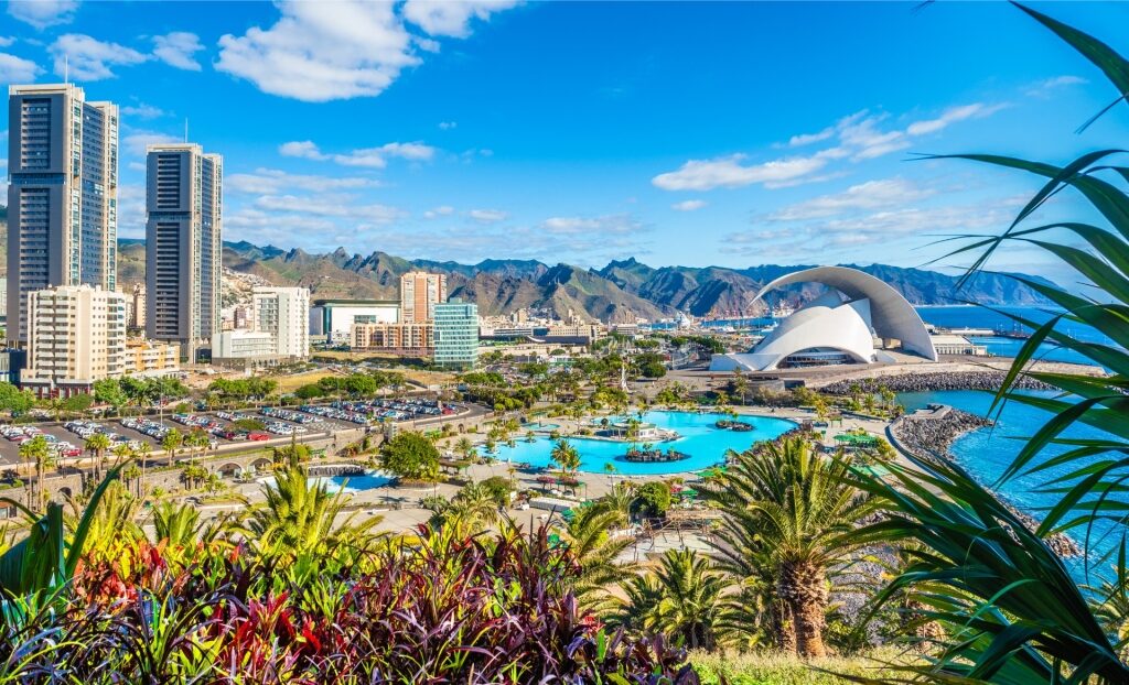 Beautiful skyline of Tenerife