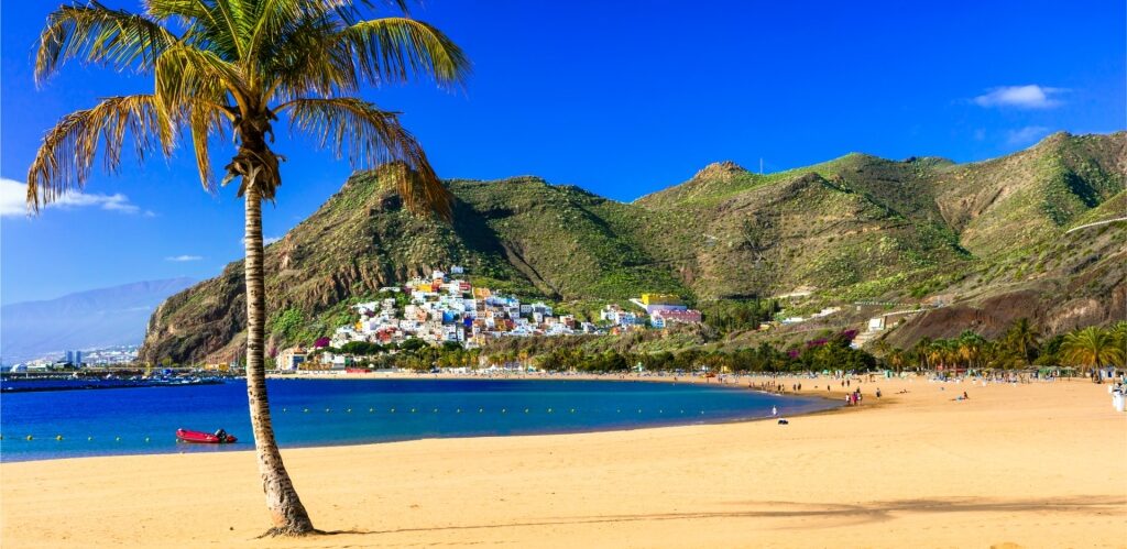 Canary Islands in winter - Las Teresitas, Tenerife