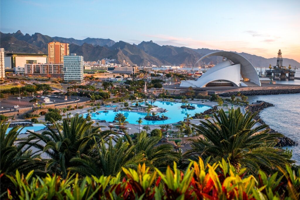 Cityscape of Santa Cruz de Tenerife