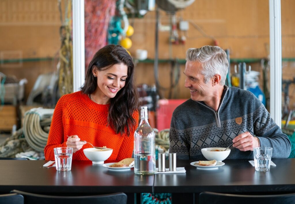 Food in iceland - restaurant