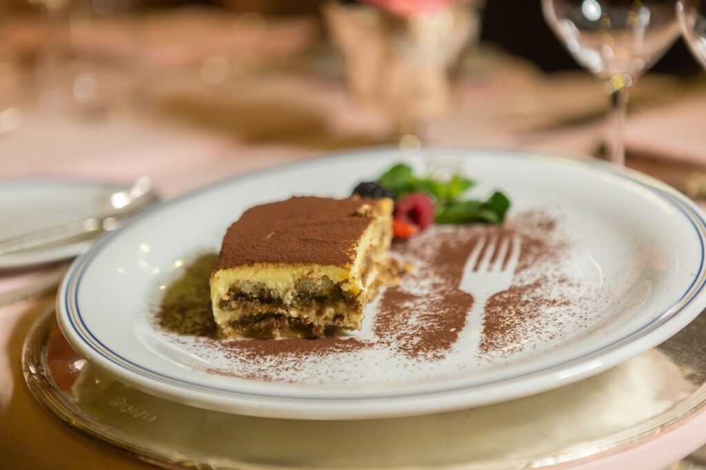 Food in Venice - tiramisu