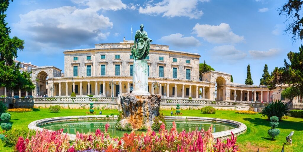 Street view of Corfu Museum of Asian Art