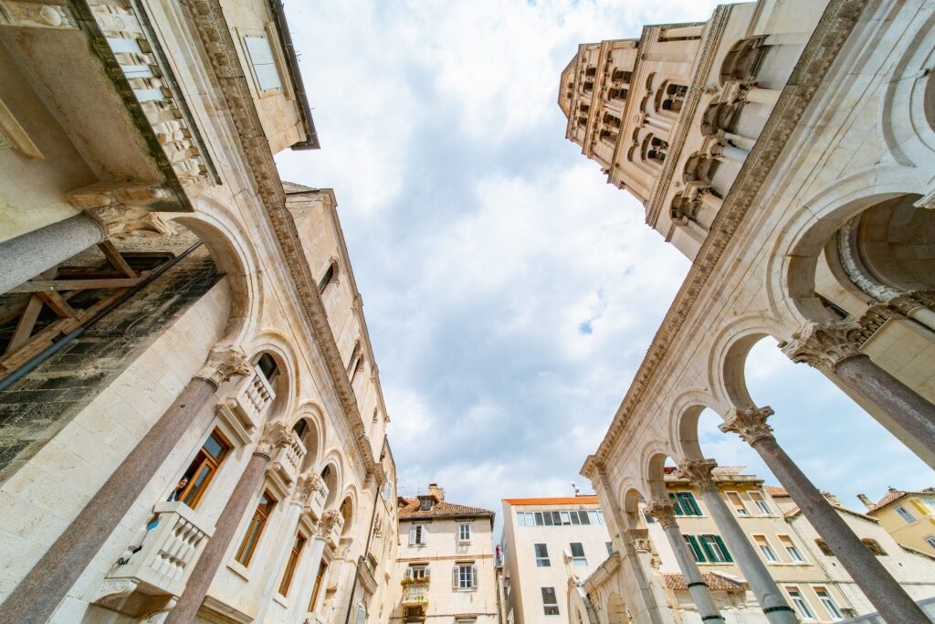 Diocletian's Palace, one of the best things to do in Croatia