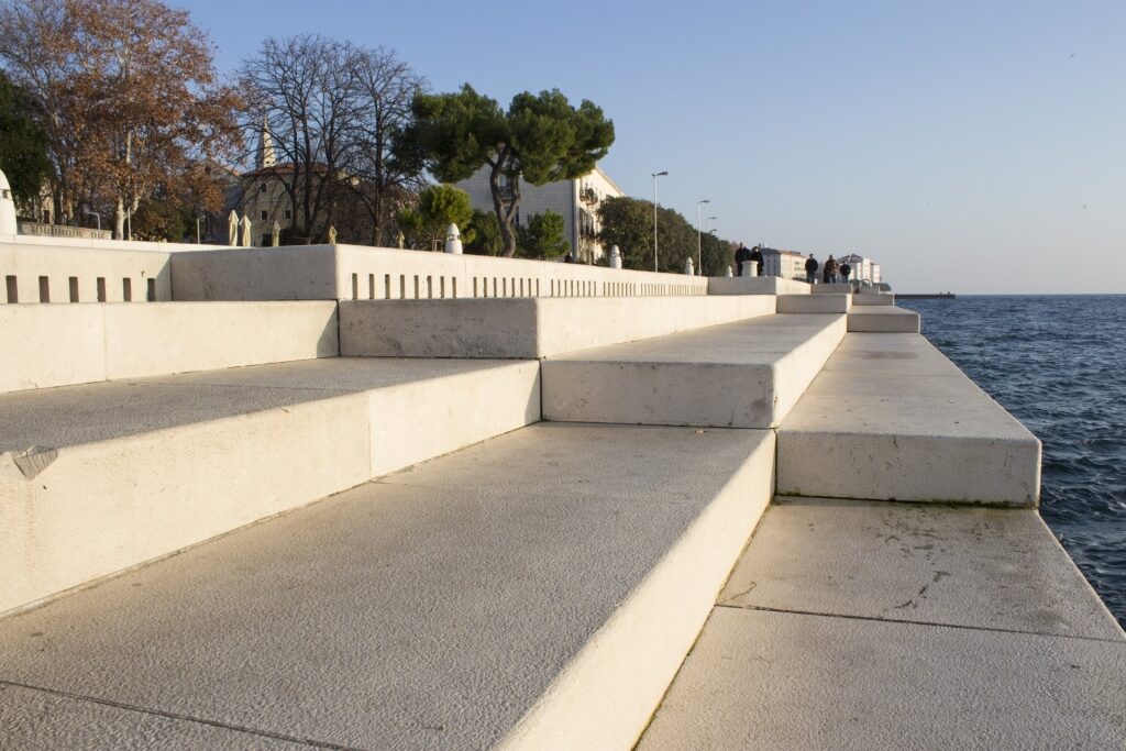 Iconic Sea Organ in Zadar