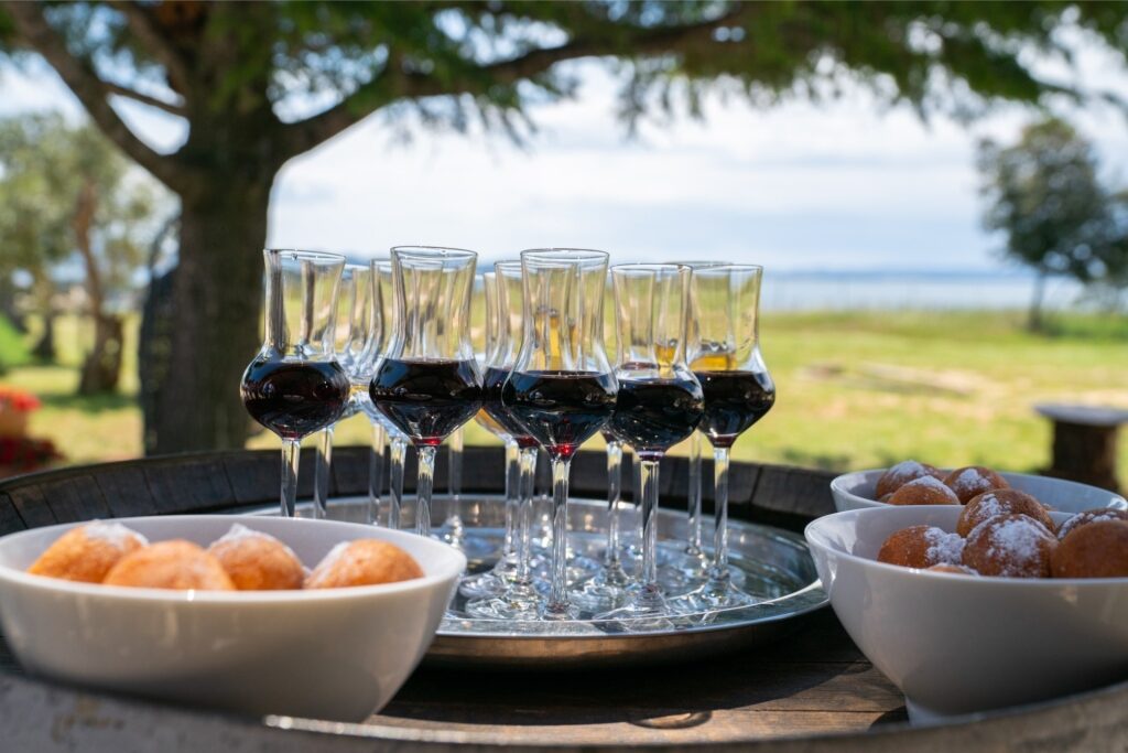 Wine tasting, one of the best things to do in Croatia