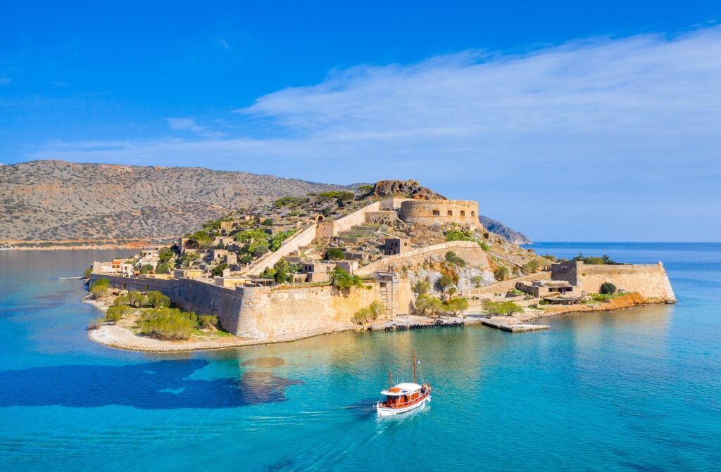 Spinalonga Island, one of the best things to do in Heraklion