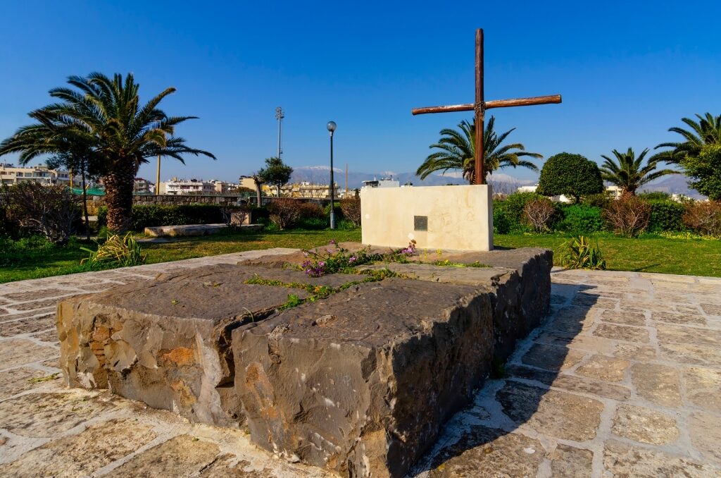 Historic site of Tomb of Kazantzakis