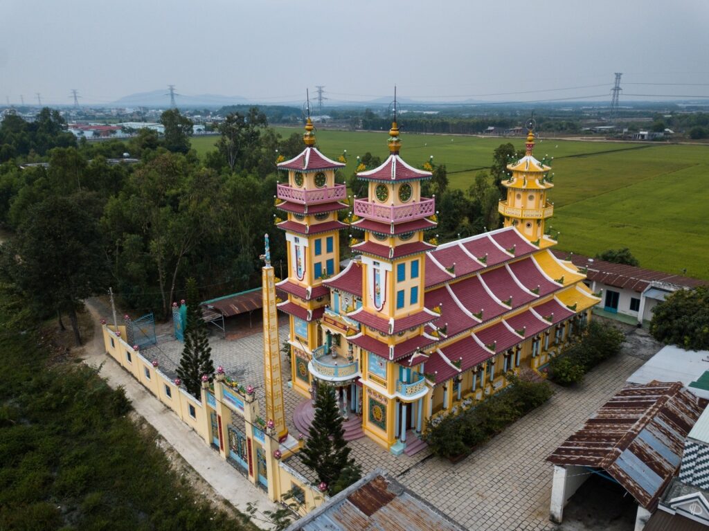 Cao Dai Temple, one of the best things to do in Ho Chi Minh City