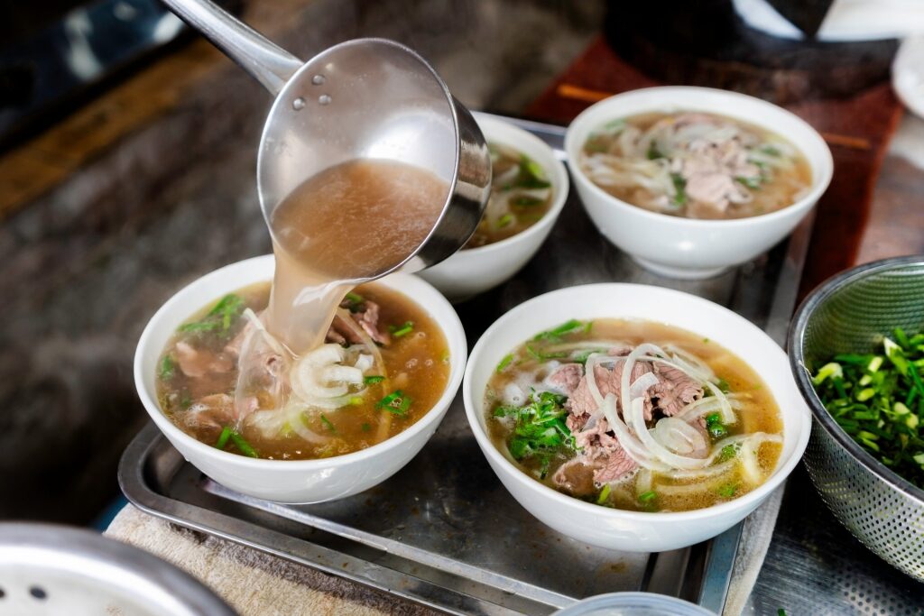 Eat pho, one of the best things to do in Ho Chi Minh City