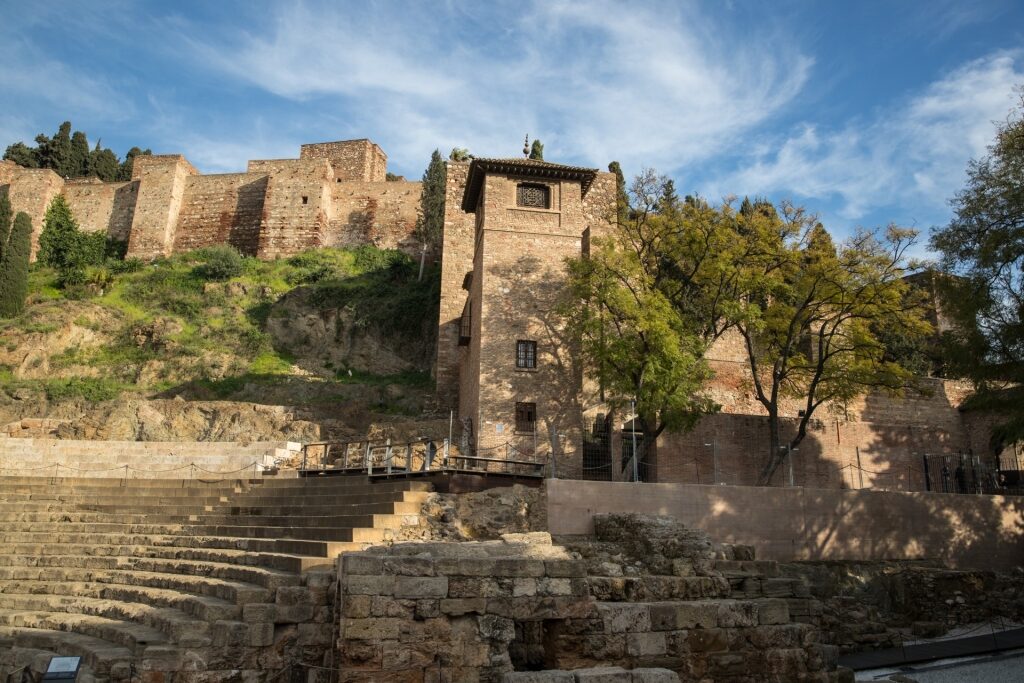 Exterior of Alcazaba Palace