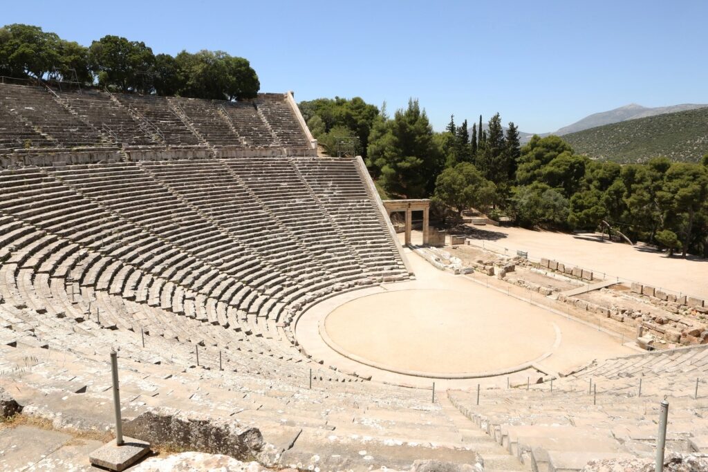 Historic site of the Theatre of Epidaurus