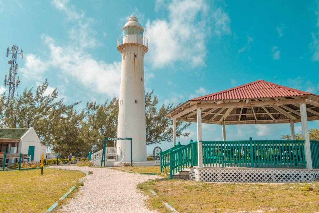 Grand Turk Lighthouse, one of the best things to do in Turks and Caicos