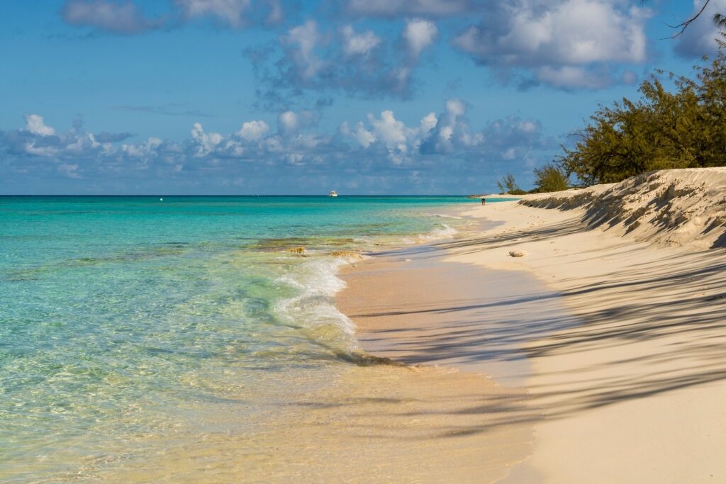 Soft sands of Governor’s Beach, Grand Turk