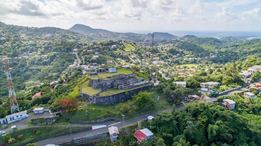 Historic site of Fort Frederick, Grenada