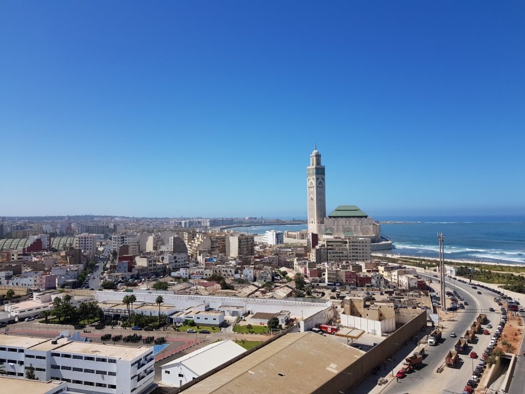 Scenic view of Casablanca