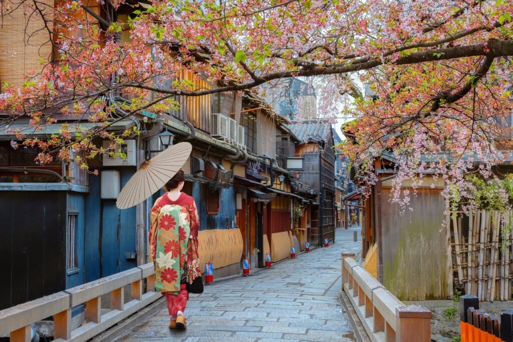 What is Kyoto known for - Gion Geisha District