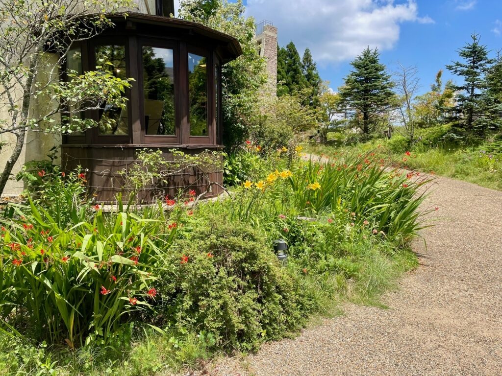 Lush landscape of Rokko Garden Terrace