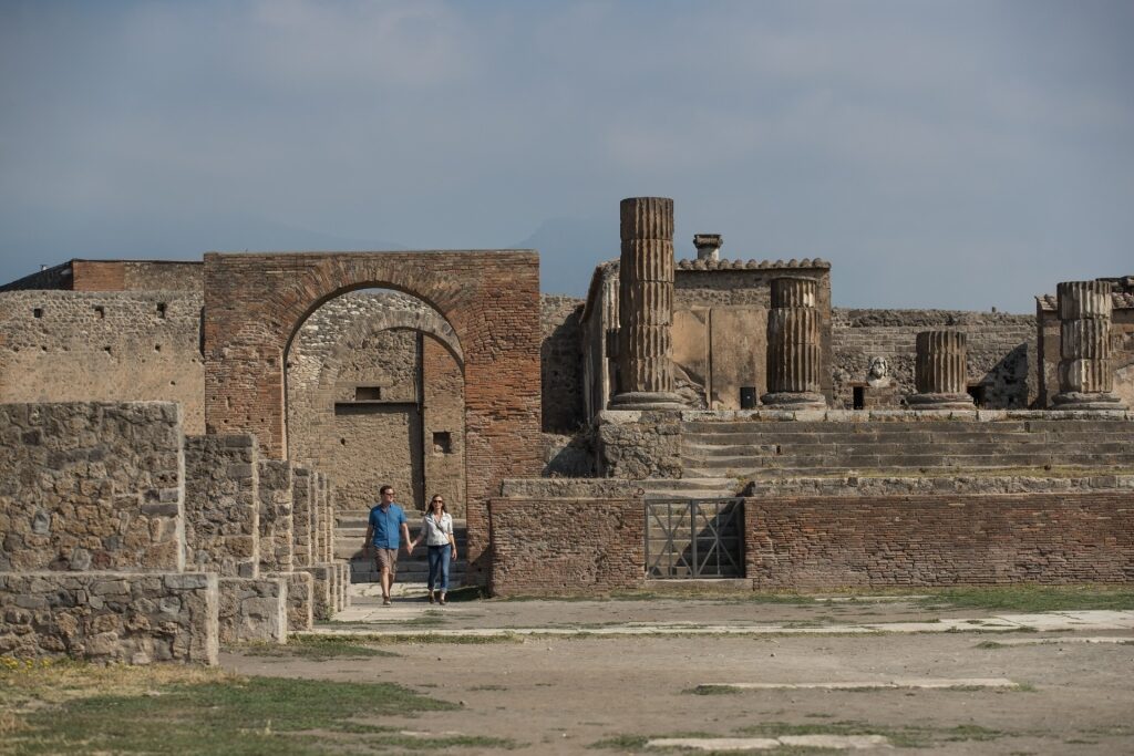 Historic site of Pompeii, Italy