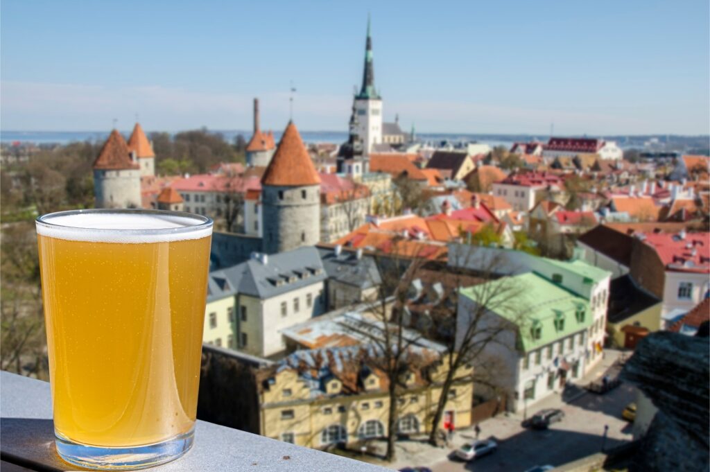 Estonian food - beer