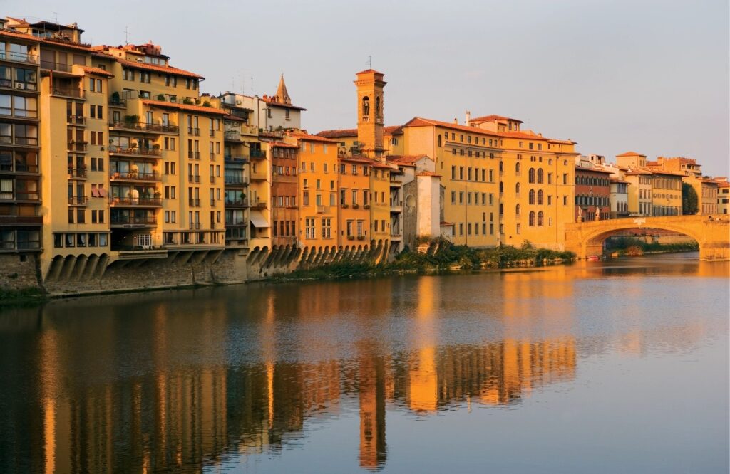 Arno River, one of the best things to do in Florence at night