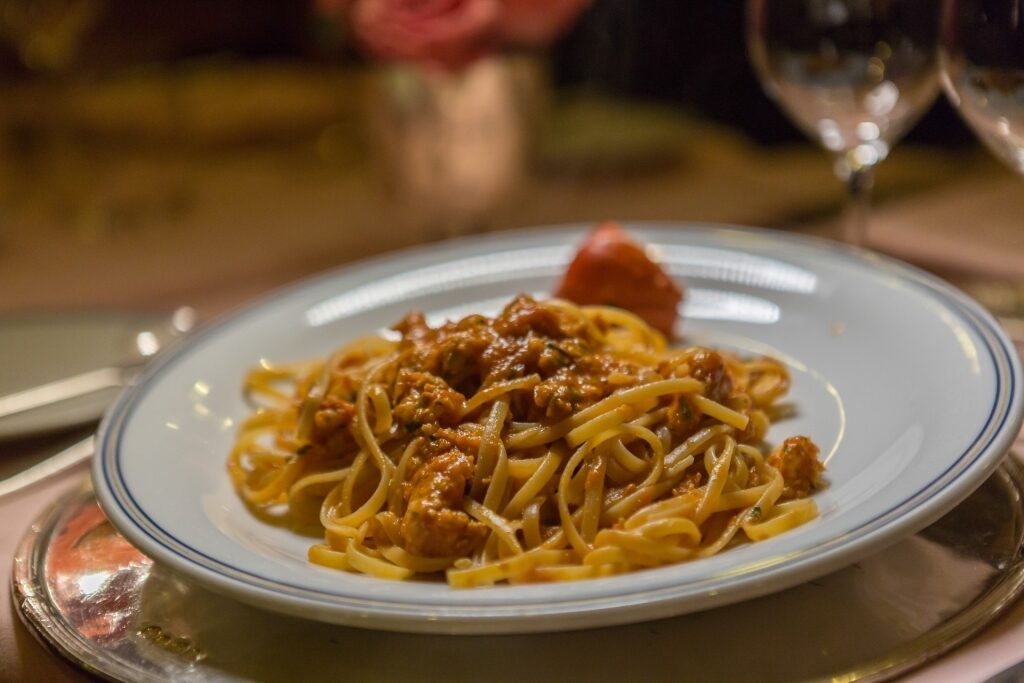 Plate of pasta