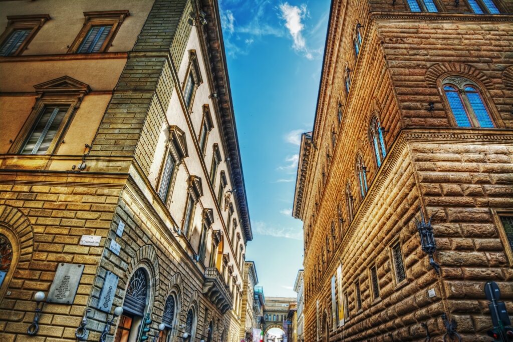 Street view of Via Tornabuoni