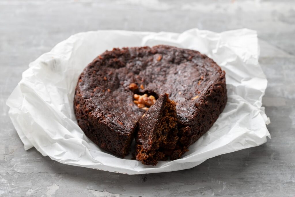 Freshly baked bolo de mel