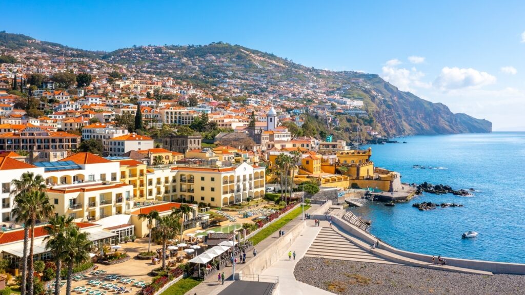 Explore the seaside promenade, one of the best things to do in Funchal