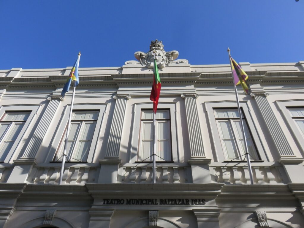 Exterior of Teatro Municipal Baltazar Dias