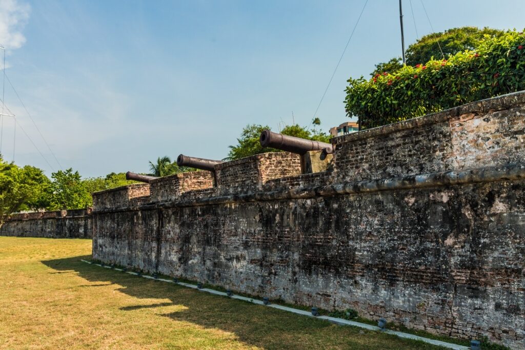 Historic site of Fort Cornwallis