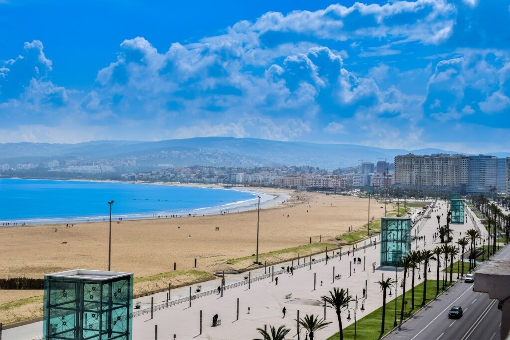 Tangier Beach, one of the best things to do in Tangier