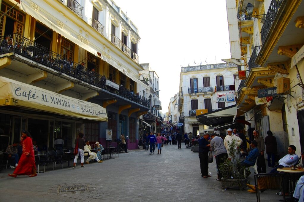 Street view of Petit Socco