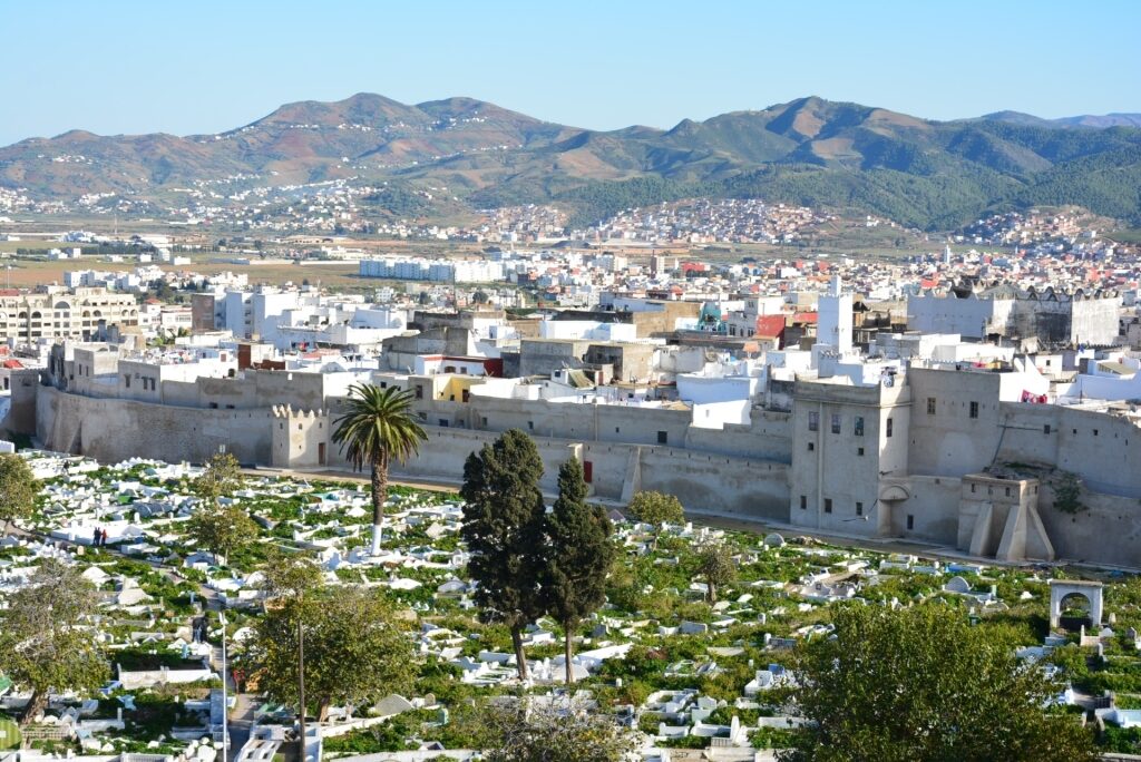 Aerial view of Tetouan