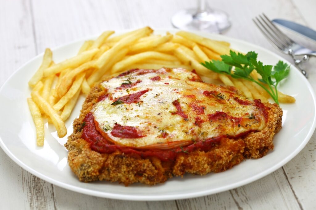 Argentina food - Milanesa