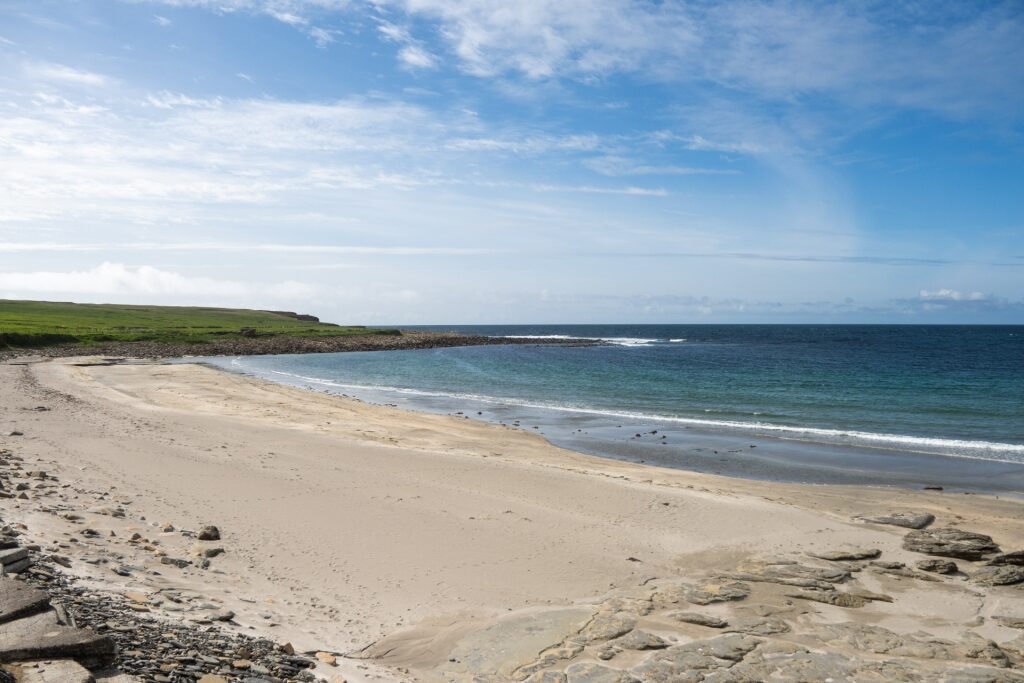 Bay of Skaill, Orkney Islands, one of the best beaches in Scotland