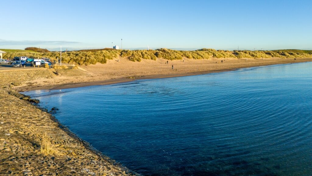 Irvine Beach, Irvine, one of the best beaches in Scotland