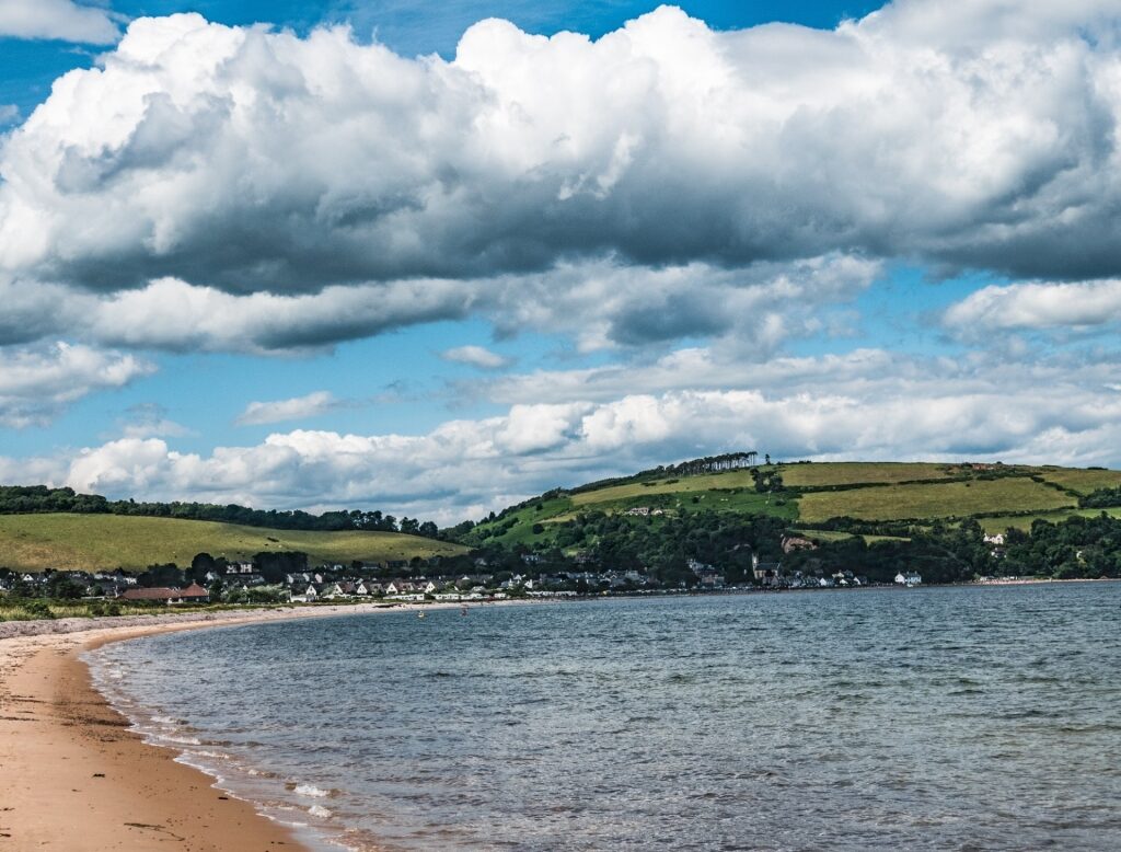 Pretty shoreline of Rosemarkie Beach, Fortrose