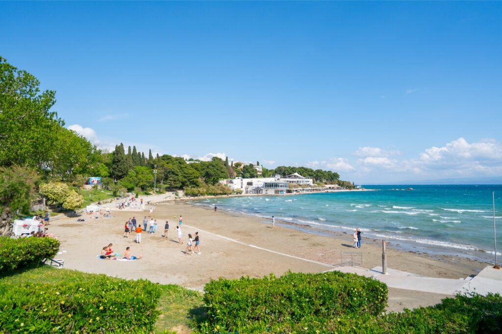 Bačvice Beach, Split, one of the best beaches in Croatia