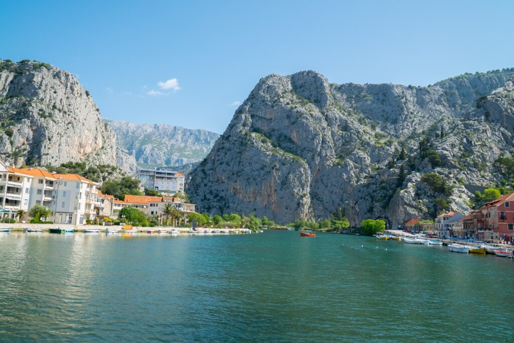 Cetina River, near Split, one of the best beaches in Croatia