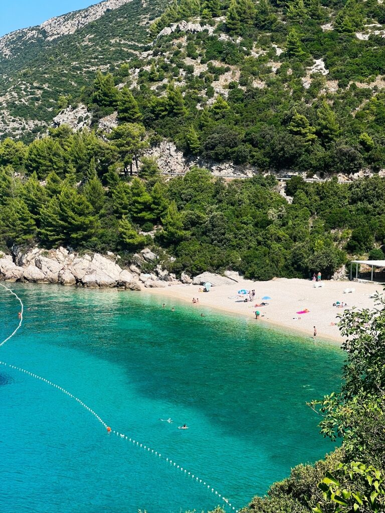 White sands of Veliki Žal, near Dubrovnik