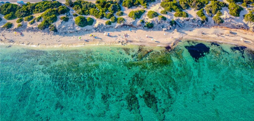 Punta Prosciutto, Salento Peninsula, one of the best beaches in Southern Italy