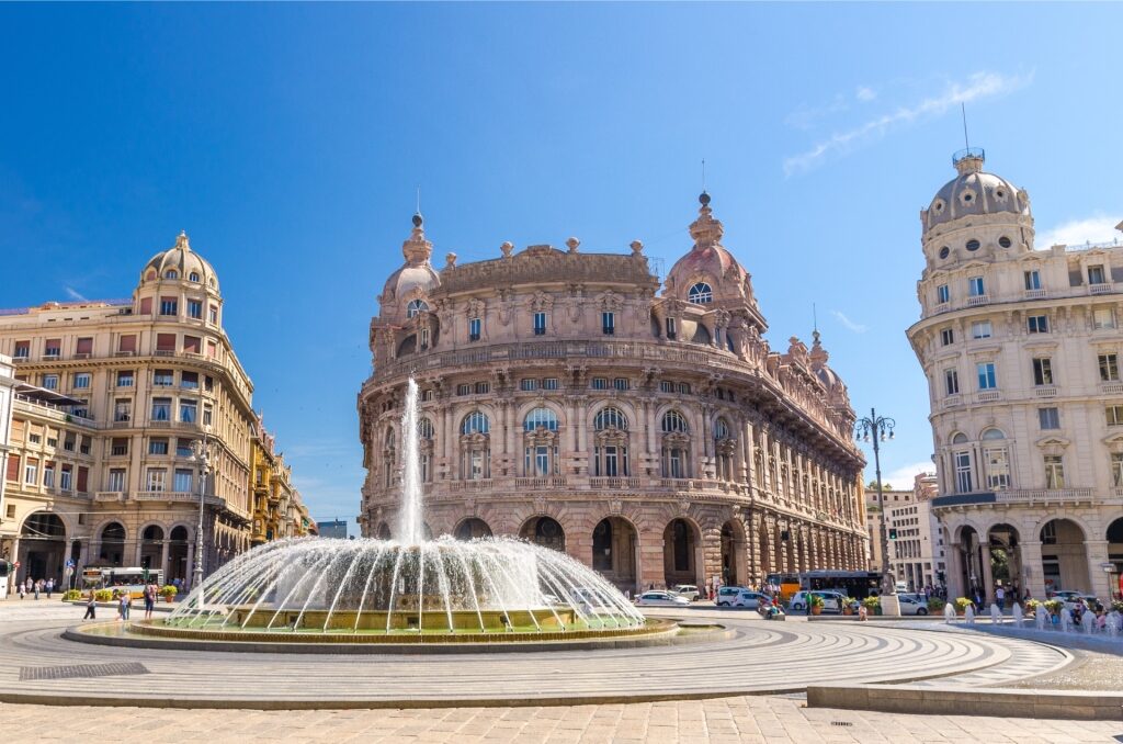 Street view of Genoa