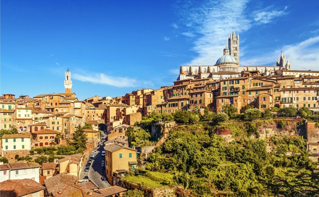 Beautiful city of Siena