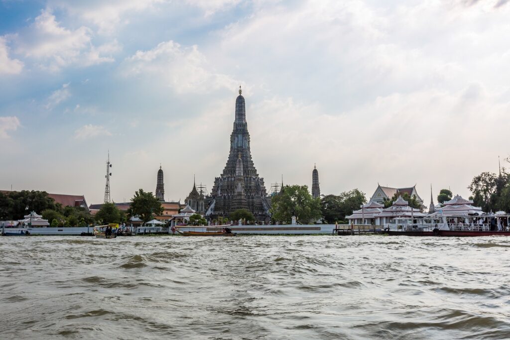 View of Wat Arun in Bangkok, Thailand