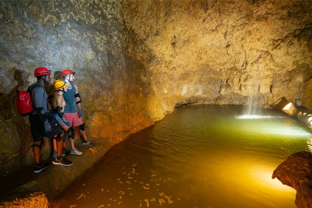 Harrison’s Cave, one of the best things to do in Barbados