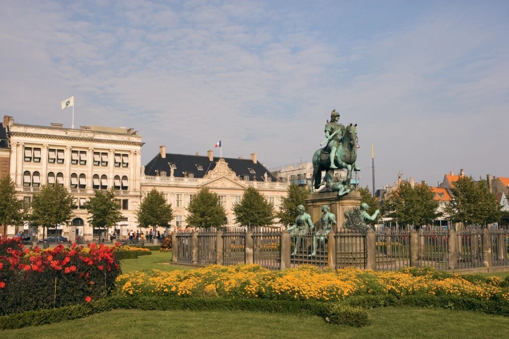 Street view of King's New Square, Copenhagen