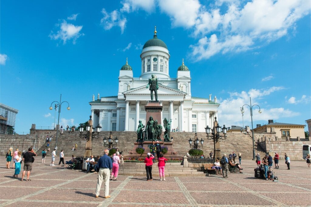 Street view of Senate Square