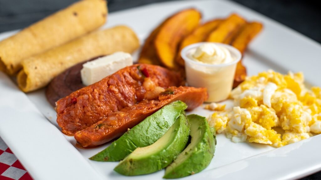 Honduran food -Honduran Breakfast